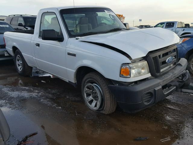 1FTYR10D09PA20836 - 2009 FORD RANGER WHITE photo 1