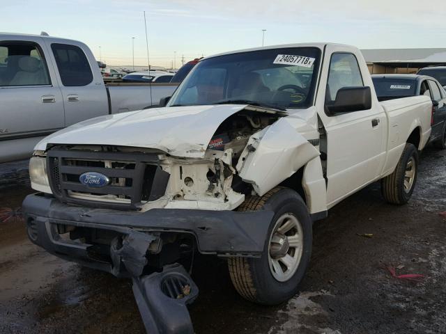 1FTYR10D09PA20836 - 2009 FORD RANGER WHITE photo 2