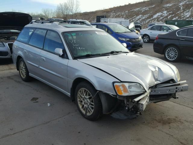 4S3BH635637309060 - 2003 SUBARU LEGACY L SILVER photo 1