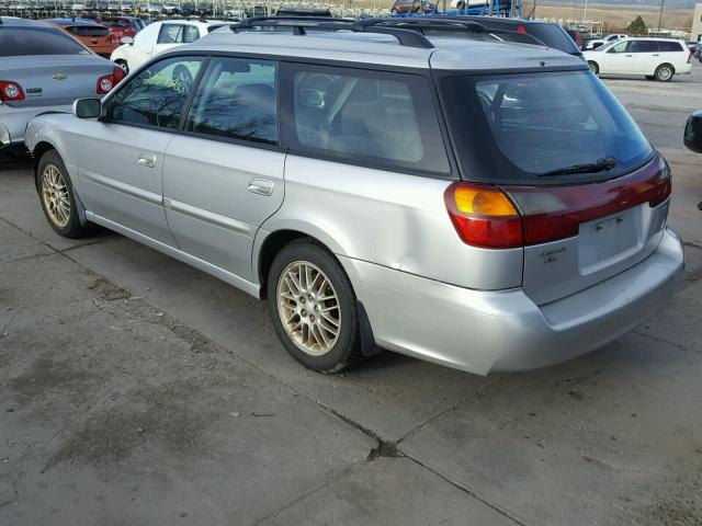 4S3BH635637309060 - 2003 SUBARU LEGACY L SILVER photo 3