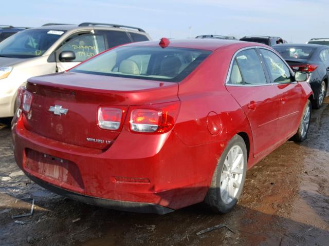 1G11E5SA2DF337161 - 2013 CHEVROLET MALIBU 2LT RED photo 4