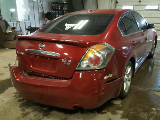 1N4BL21E27N421453 - 2007 NISSAN ALTIMA 3.5 MAROON photo 4