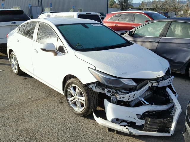 1G1BE5SM5H7104406 - 2017 CHEVROLET CRUZE LT WHITE photo 1