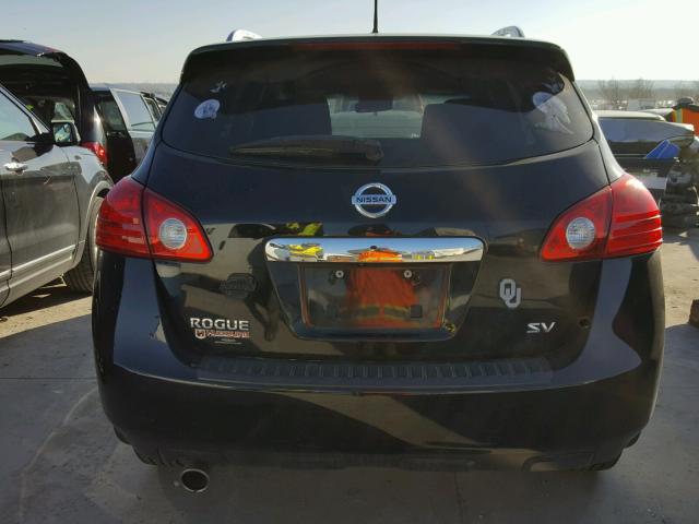 JN8AS5MT0CW613175 - 2012 NISSAN ROGUE S BLACK photo 9