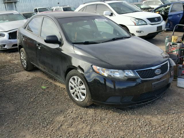 KNAFT4A25C5626494 - 2012 KIA FORTE LX BLACK photo 1