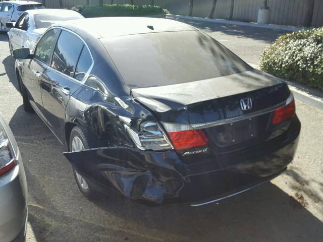 1HGCR2F81DA036891 - 2013 HONDA ACCORD EXL BLACK photo 3