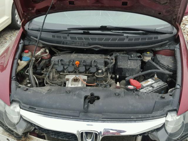 2HGFA1F88BH500725 - 2011 HONDA CIVIC EX Tünd qırmızı foto 7