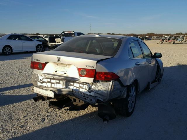 JH4CL96946C017095 - 2006 ACURA TSX SILVER photo 4