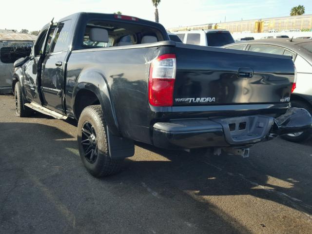 5TBET38155S469948 - 2005 TOYOTA TUNDRA DOU BLACK photo 3