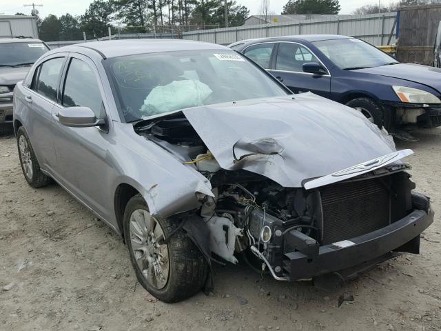 1C3CCBABXDN760756 - 2013 CHRYSLER 200 LX GRAY photo 1