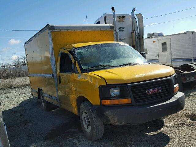 1GDY72CA1B1900638 - 2011 GMC SAVANA CUT YELLOW photo 1