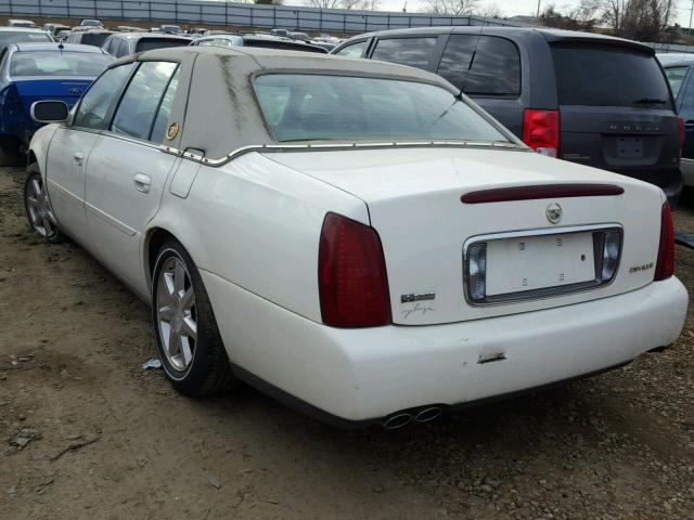 1G6KD54Y04U148452 - 2004 CADILLAC DEVILLE WHITE photo 3