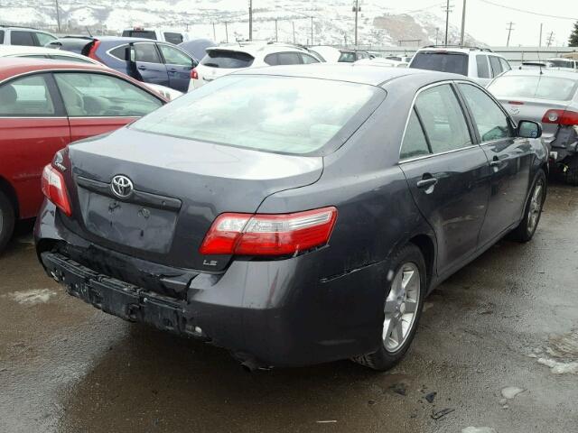 4T1BE46K17U652098 - 2007 TOYOTA CAMRY NEW GRAY photo 4