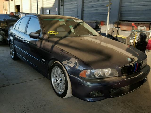 WBADT63453CK37013 - 2003 BMW 530 I AUTO BLUE photo 1