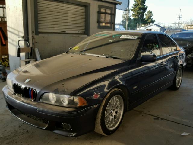 WBADT63453CK37013 - 2003 BMW 530 I AUTO BLUE photo 2