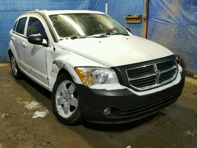 1B3HB48A59D108784 - 2009 DODGE CALIBER SX WHITE photo 1