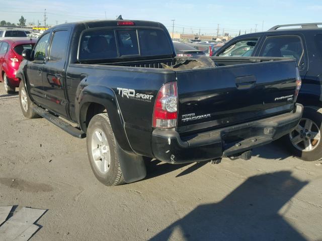 3TMKU4HN3FM046951 - 2015 TOYOTA TACOMA DOU BLACK photo 3