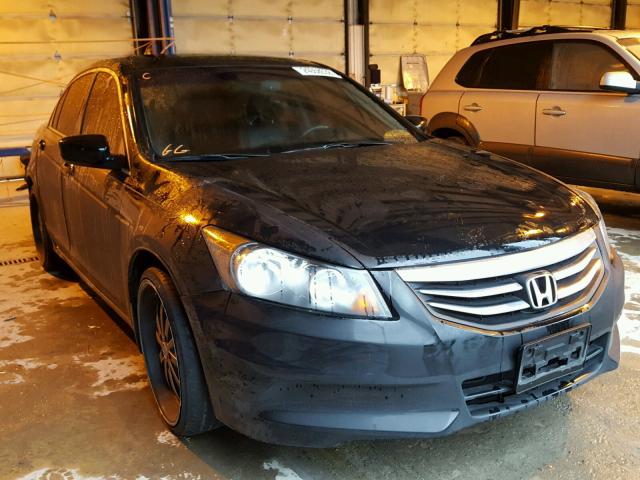 1HGCP2F87CA051996 - 2012 HONDA ACCORD EXL BLACK photo 1