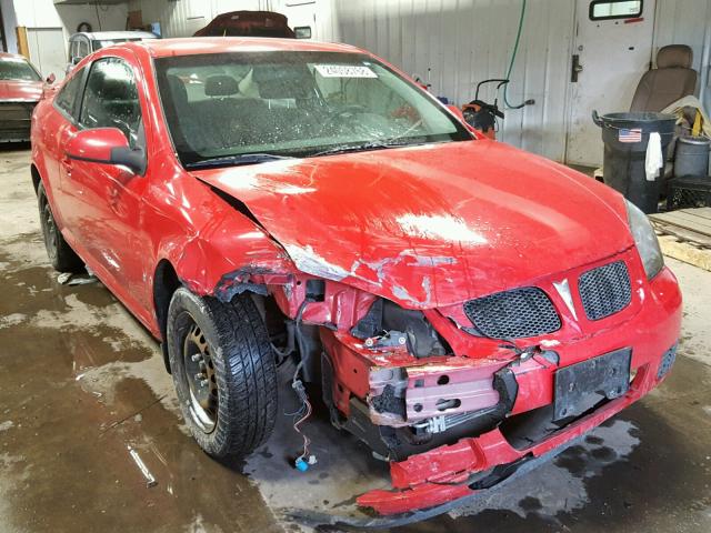 1G2AL15F277263479 - 2007 PONTIAC G5 RED photo 1