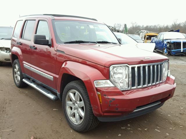 1J4PN5GK8BW520736 - 2011 JEEP LIBERTY LI RED photo 1