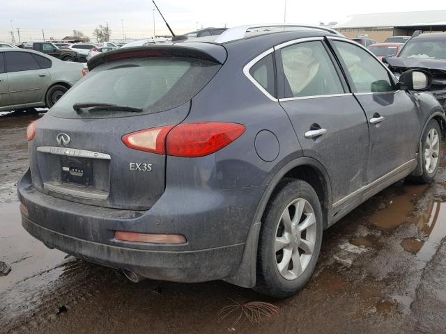 JNKAJ09F08M356346 - 2008 INFINITI EX35 BASE GRAY photo 4