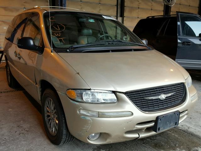 1C4GT64L8YB588386 - 2000 CHRYSLER TOWN & COU TAN photo 1