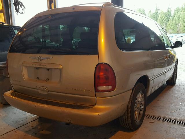 1C4GT64L8YB588386 - 2000 CHRYSLER TOWN & COU TAN photo 4