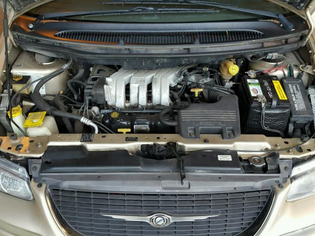 1C4GT64L8YB588386 - 2000 CHRYSLER TOWN & COU TAN photo 7