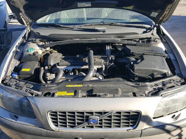 YV1RS59V642357183 - 2004 VOLVO S60 2.5T BROWN photo 7