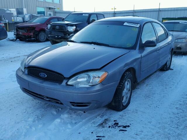 1FAFP53UX7A212870 - 2007 FORD TAURUS SE GRAY photo 2