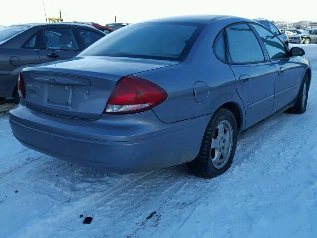 1FAFP53UX7A212870 - 2007 FORD TAURUS SE GRAY photo 4