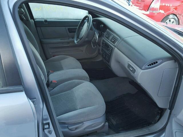 1FAFP53UX7A212870 - 2007 FORD TAURUS SE GRAY photo 5