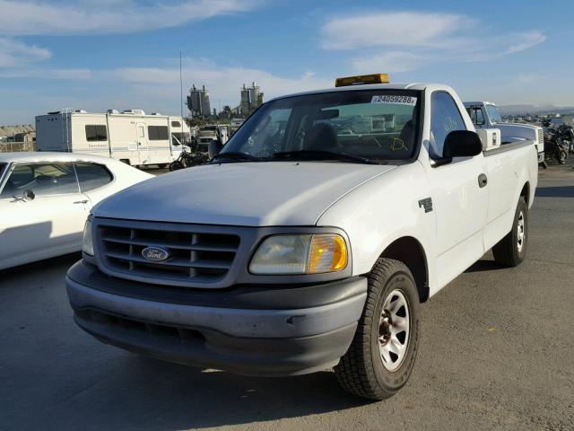 2FDPF17M42CA72340 - 2002 FORD F150 WHITE photo 2