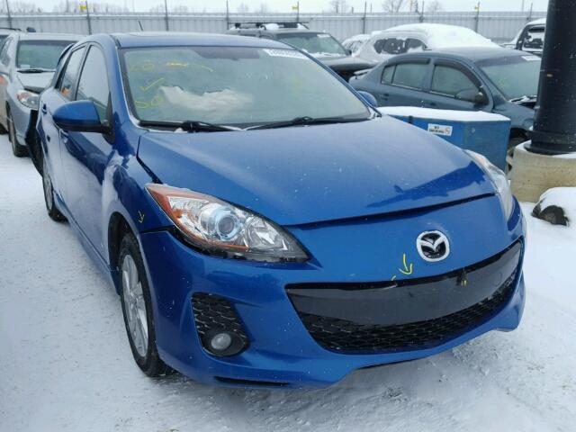 JM1BL1L73D1733478 - 2013 MAZDA 3 I BLUE photo 1