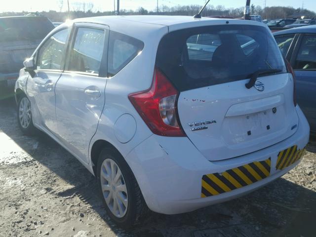 3N1CE2CP5FL398114 - 2015 NISSAN VERSA NOTE WHITE photo 3