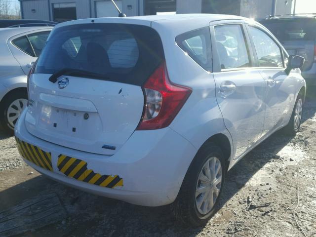 3N1CE2CP5FL398114 - 2015 NISSAN VERSA NOTE WHITE photo 4