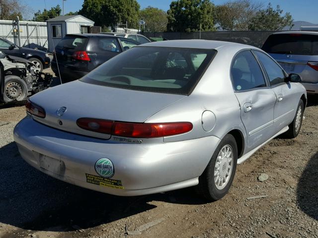 1MELM50U1VA612046 - 1997 MERCURY SABLE GS SILVER photo 4