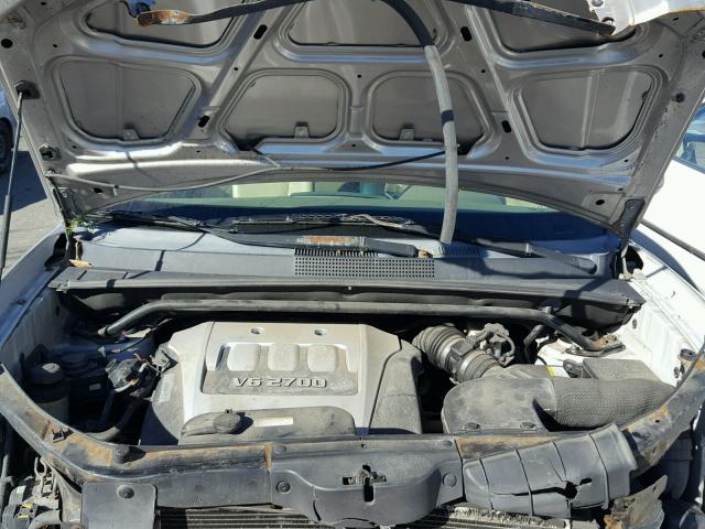 KM8JN72D26U286106 - 2006 HYUNDAI TUCSON GLS SILVER photo 7