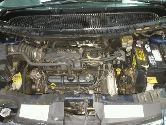 2D4GP44L55R170313 - 2005 DODGE GRAND CARA BLUE photo 7