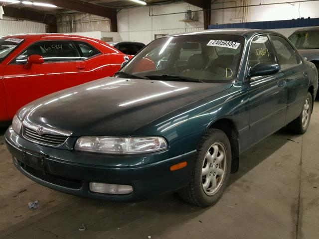 1YVGE22D9T5570382 - 1996 MAZDA 626 ES GREEN photo 2