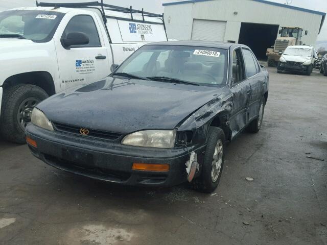 JT2BF12K4T0179491 - 1996 TOYOTA CAMRY LE BLACK photo 2