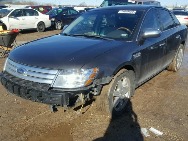 1FAHP25W78G135623 - 2008 FORD TAURUS LIM GRAY photo 2