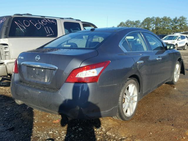 1N4AA5AP5AC867314 - 2010 NISSAN MAXIMA S GRAY photo 4