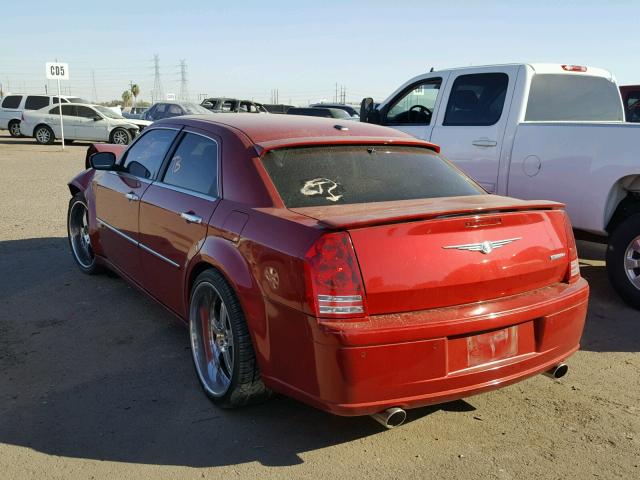 2C3CA7CW2AH121648 - 2010 CHRYSLER 300 SRT-8 RED photo 3