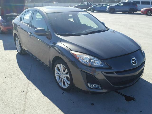 JM1BL1U55B1416201 - 2011 MAZDA 3 S GRAY photo 1