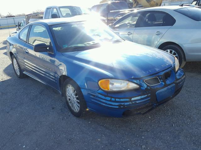 1G2NF12TXYM786240 - 2000 PONTIAC GRAND AM S ლურჯი ფოტო 1