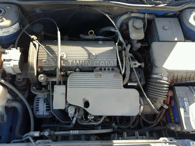 1G2NF12TXYM786240 - 2000 PONTIAC GRAND AM S ლურჯი ფოტო 7