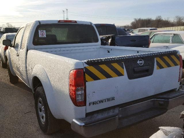 1N6BD0CTXDN742821 - 2013 NISSAN FRONTIER S WHITE photo 3