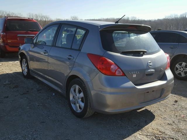 3N1BC1CP4CK246998 - 2012 NISSAN VERSA S SILVER photo 3