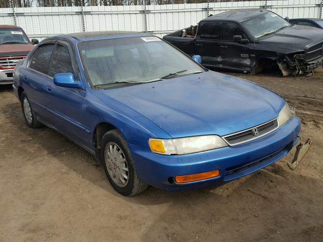 1HGCD5666VA073080 - 1997 HONDA ACCORD EX BLUE photo 1